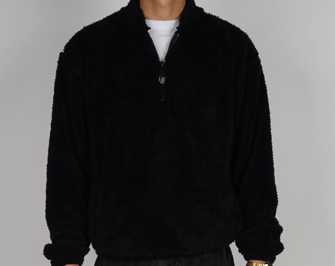 Black Fur Fleece